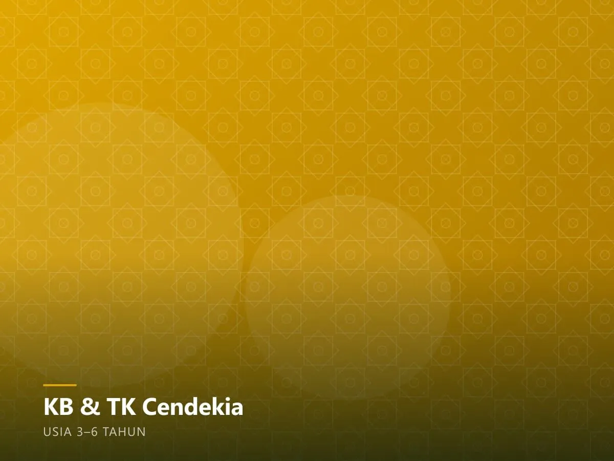 Suasana KB & TK Cendekia Panatagama